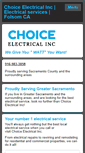 Mobile Screenshot of choiceelectricalinc.com